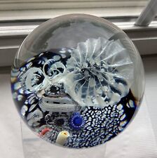 Carmen Daquila Art Glass Paperweight 3.5