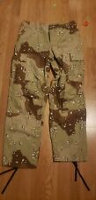 US Military Issue Desert DCU Camouflage Combat Pants Size Medium regular picture