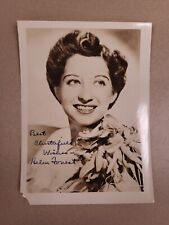 Helen Forrest Autographed Best Chesterfield Wishes 5