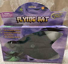 Vintage MKI Hanging Flying Bat Halloween Animated Prop Decor Decoration NEW picture