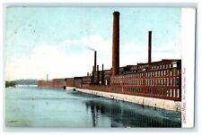 c1905 Mill On Merimac River Lowell Massachusetts MA Unposted Antique Postcard  picture