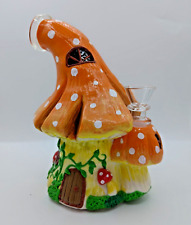 3D Toadstool Fairy House Water Pipe Bubbler with Showerhead Perc picture
