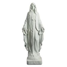 Our Lady of Grace of Padua 50 Inch White Holy Religious Figurine Room Decor picture