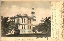 1906. SAN BENITO COUNTY COURT HOUSE. HOLLISTER, CA POSTCARD s11 picture