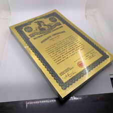 100pcs German External Loan 1924 Gold Banknotes Bond Collection with Number Gift picture