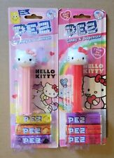 Set Of 2 Hello Kitty Pez Candy Dispenser - As Pictured - New On Card picture