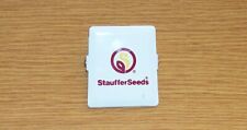 Vintage Stauffer Seeds Magnetic Metal Clip picture