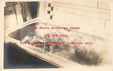 Egypt, Valley Of The Kings, RPPC, King Tut Sarcophagus, Photo picture