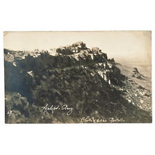 Walpi Arizona Hopi Village RPPC Postcard 1920s Navajo County Cliff Photo A4492 picture