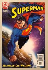 SUPERMAN # 205 B VARIANT 2004 HIGHER GRADE JIM LEE - 25 CENT COMBINED SHIP picture