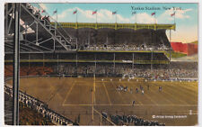 BASEBALL FOOTBALL AT YANKEE STADIUM NEW YORK COPYRIGHT 1923 BY IRVING UNDERHILL picture