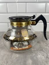 VTG Cory Stove Top Percolator Glass Coffee Pot 8 Cup DRL3 Complete mcm Retro NEW picture