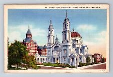 Lackawanna NY-New York, Our Lady Of Victory National Shrine, Vintage Postcard picture