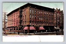 Grand Rapids MI-Michigan, Pantlind Hotel, Advertisement, Vintage c1908 Postcard picture