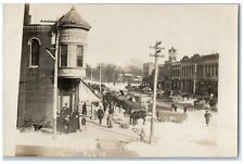 1908 Drug Store Paints & Oils Amboy Illinois IL RPPC Photo Antique Postcard picture