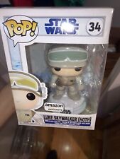 Funko Pop Star Wars #34 Like Skywalker Hoth No Pin Amazon Exclusive Rare picture
