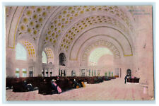 c1910s Union Station, Waiting Room Washington DC Unposted Antique Postcard picture