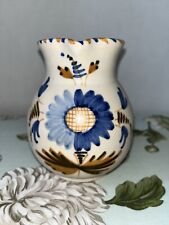 Nivehica Talavera Spain Pottery Pitcher Flowers picture
