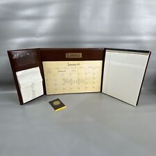 Vintage Lasso 1971 Classic Desk Secretary Set Address Book Calendar Memo Pad  picture