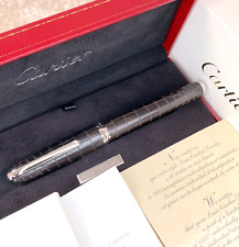 Cartier Rollerball Pen Louis Dandy Limited Edition Croco Pattern w/Case&Papers picture