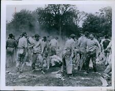 1941 Hobart College Freshmen Sophomores Battle Flour Water Ny Historic Photo 7X9 picture