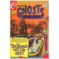 Many Ghosts of Dr. Graves #27 Charlton comics VG+ Full description below [z; picture