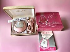 VINTAGE LADY SUNBEAM SHAVEMASTER SHAVER WITH ORIGINAL CASE AND SLEEVE - WORKS picture