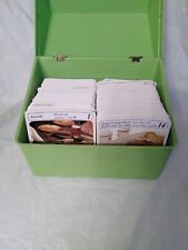 Vintage My Great Recipes Card Set 31 Categories Hundreds of Recipes picture