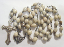 vintage Catholic 23 inch large religious rosary job's tears beads 53150 picture