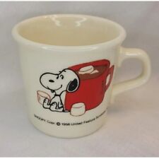 Peanuts Snoopy Vtg 1958 Hot Chocolate & Marshmallows Taylor Intl 8 oz Mug picture
