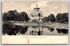 Music Pavilion, Forest Park, St Louis, Missouri Vintage Postcard picture