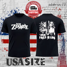 ROB ZOMBIE FREE BABY Design Logo Man's T-shirt Size S-5XL  picture