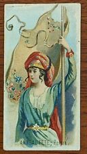 1890 N80 Duke's Cigarette Card - Holidays - Annual Fete, Persia. picture