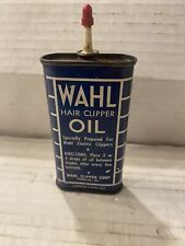 Wahl Hair Clipper Oil 3 oz Tin With Red Cap Bx9 picture