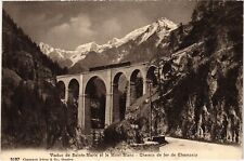 CPA Chemin de fer de Chamonix Mont-Blanc Viaduct de Ste-Marie Railway (1390744) picture