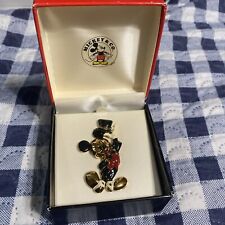 Vintage Walt Disney Mickey Mouse Pin Enamel Old Cartoon Brooch Jewelry  picture