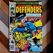 DEFENDERS #63 VF+ 8.5 (Marvel 1978) Old team vs New TOURNAMENT of HEROES picture