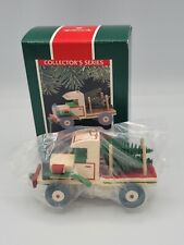 Hallmark Keepsake Christmas Ornament - Wooden Truck - 1989 - MIB picture