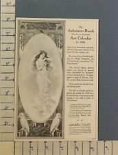 1905 ANHEUSER BUSCH ART CALENDER MAUD HUMPHREY MAL-NUTRINE HISTORIC AD A-1217 picture