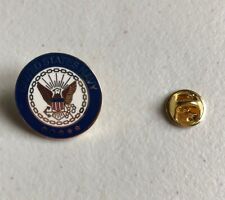 United States Navy Round Lapel Pin  picture