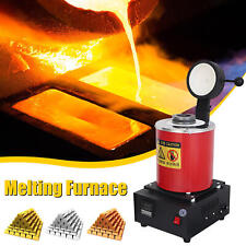Small Portable Gold Melting Furnace High Temperature Melting Machine Gold, Silve picture