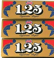 3x JOB Rolling Papers Gold 1 1/4 1.25 *Great Prices*FREE USA SHIPPING* picture