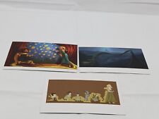 Disney Tangled Lot of 3 Visual Development Postcards 2010 picture
