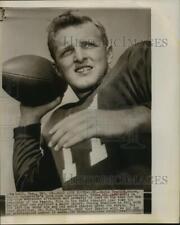 1956 Press Photo Baylor University's hard-luck quarterback Doyle Traylor picture