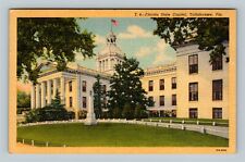 Tallahassee FL, Florida State Capitol, Florida Vintage Postcard picture