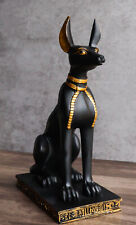 Ebros Ancient Egyptian Sitting Anubis in Jackal Dog Form Statue 9.25