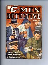 G-Men Detective Pulp Sep 1941 Vol. 22 #1 VG picture