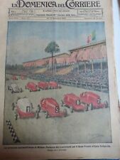 1905 1925 Car Race Milan Montlhéry Madrid Berlin 6 Newspapers Antique picture