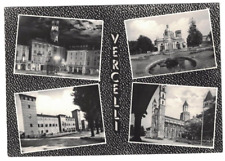 VINTAGE 1960'S MULTI VIEW REAL PHOTO RPPC VERCELLI ITALY picture
