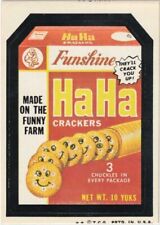 1973 Topps Original  Wacky Packages 5th Series Ha Ha Crackers (glossy) picture